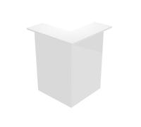Angle 90° pour banque d'accueil OLA - L.76 cm - Blanc