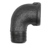RIEGLER Riegler Coude 92, 90°, Rp 2 1/2 i., R 2 1/2 a., Fonte malléable noir Quantité:1