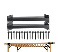 Angle Brackets 45 Degree Two Piece Pergola Corner Brace Set