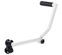 Angle d'angle de mauvaise herbe Angle de mauvaises herbes Extension Poignée de remplacement de jardin universel compatible avec les tondeuses à gazon et les outils d'aménagement paysager(White)