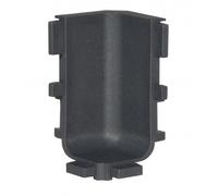 Angle de finition pour profil supérieur Gola - angle 90° rentrant Noir mat SYNERCIA