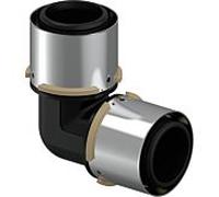 Angle de presse composé Uponor S-Press PLUS 1046387 50 x 50 mm, PPSU