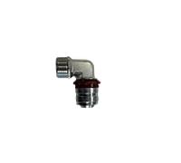 Angle de transition à sertir Uponor 1014751 25xR 3/4 AG, laiton étamé