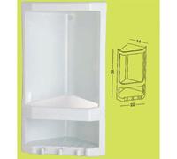 Angle Douche Junior Étagère Angulaire Porte-Objets Porte-Savon Gedy