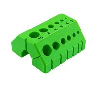 Angle Drill Guide, 3D Printed Bit Block, 1.96x2.2x1.96 Inches Drill Guide with 45/90 Degree Support, Sturdy Woodworking Tool, Cabinet Jig with Precise Design, Install Aid for Shelf Door