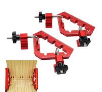 Angle droit - Ligne de précision portable en alliage d'aluminium 90 degrés - Outils de mesure pour menuiserie, pour la construction de la rénovation des portes de fenêtres meubles armoires cadres