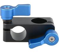 Angle Droit Rod Clamp Tige 15 mm à 90 ° Rotation pour caméra vidéo DSLR Rig (Bleu).[F1281]