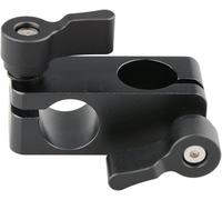 Angle Droit Rod Clamp Tige 15 Mm À 90 ° Rotation Pour Caméra Vidéo Dslr Rig (Noir)[GOP6254955]