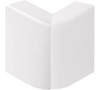 Angle extérieur blanc pour plinthe, H.8 x P.2 cm Blanc G