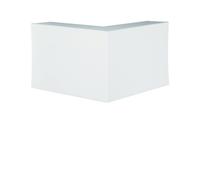 Angle extérieur lifea pour FB99230 h230mmxp100mm 4 agrafes RAL 9016 Pure - HAGER FB9923039016
