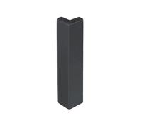 Angle extérieur pour profilé en form de t anthracite (H= 120 mm)
