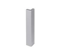 Angle extérieur pour profilé en form de t argent (H= 120 mm)