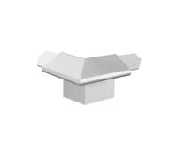 Angle extérieur pour profilé goutte d'eau argent (H= 18 mm)