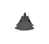 Angle extérieur pour rail de raccordement mural COVE revêtu noir (H= 28 mm)