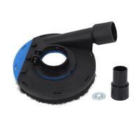 ANGLE GRINDER DUST SHROUD EFFICIENTLY BLOCKS DUST FOR STONE/CONCRETE POLISHING SCENES (B-100L Bleu Noir)