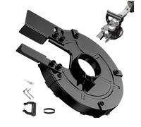 Angle Grinder Dust Shroud - Universal Grinder Dust Extraction Guard - Hand Grinding Cutting - for Garage Home Repair Job Site Construction Outdoor Industrial Workshop Woodworking