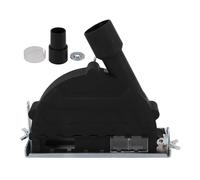 Angle Grinder Particle Cover | Iron Particle Guard for 100-135mm Blades | Easy Install & Adjustable Particle Collector for Concrete/Stone Cutting