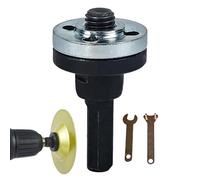 Angle Grinder Shaft Adapter - Stainless Steel Carbon Steel 5.3x3x3cm Multifunctional Conversion Rod Kit With Spanner Tools | Grinding Disc Mounting Accessories For Polishing Wood Jade Metal Furniture