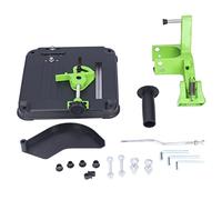 Angle Grinder Stand Holder Support Bracket Multi Functional Base Sturdy ABS Stainless Steel Design for 100mm to 125mm Angle Grinder Cutting Tools DIY Projects