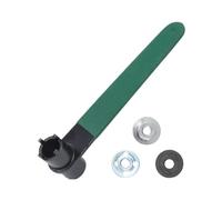 Angle Grinder Wrench - 4-Claw Hex Socket Ends Anti-Slip Handle Steel | Heavy Duty Disassembly Wrench for Workshop, Jobsite, Daily Repair, Maintenance, Installation