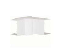Angle intérieur blanc pour goulotte, H.12 x P.12 cm