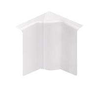Angle intérieur blanc pour plinthe, H.11.5 x P.5.5 cm