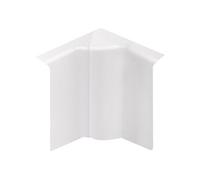 Accessoire équipement électrique Tehalit Angle intérieur blanc pour plinthe, H.8 x P.2 cm