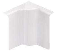 Angle intérieur blanc pour plinthe, H.8 x P.2 cm Blanc G