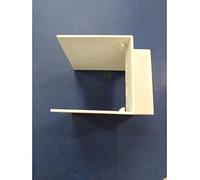 Angle intérieur pour goulotte - 60 x 60 mm - 1 pièce - PVC - Blanc alpin