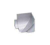 Angle intérieur pour profilés de raccordement mural COVE argent mat (28 mm)