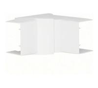Angle intérieur variable blanc pour goulotte, H. 6.3 x P.4.5 cm Blanc G