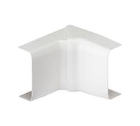 Angle intérieur variable blanc pour moulure, H. 5.4 x P.1.5 cm