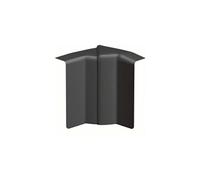 Hager – Angle intérieur variable SL20080 pour plinthe – Noir Graphite
