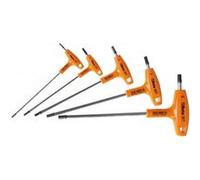 BETA Jeu de 5 clés mâles 6 pans à poignée en T - 000960946