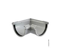 Angle mixte à joint pvc gris, Dév.25 cm