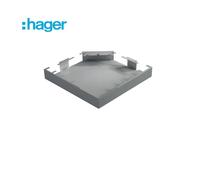 Angle plat DABA 50x80 Blanc - GOULOTTE INSTALLATIO HAGER DABA5008059006