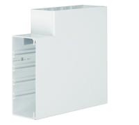 Angle plat lifea pour FB99230 h 230mm x p 100mm 4 agrafes RAL 9016 Pure - HAGER FB9923059016