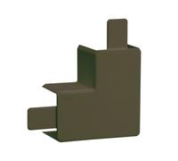 Angle plat lifea pour LF20035/36 RAL 8014 marron - HAGER LFF2003558014