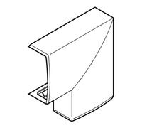 ANGLE PLAT POUR MOULURE KEVA 22MMX12MM - PVC BLANC ARTIC