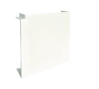 Angle plat queraz enclipsage direct pour GBD50190 RAL 9016 Pure - HAGER GBD5019059016