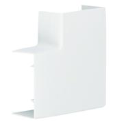 Angle plat variable lifea pour LF/LFF30060 h 57mm x p 30mm RAL 9016 Pure - HAGER LFF3006059016