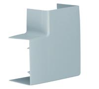Angle plat variable lifea pour LF/LFF40060 h 57mm x p 40mm gris - HAGER LFF4006057030