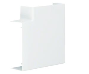 Angle plat variable lifea pour LF/LFF40110 h110mm x p40mm RAL 9016 Pure - HAGER LFF4011059016