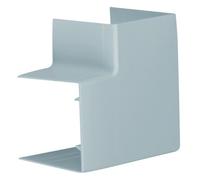 Angle plat variable lifea pour LF/LFF60060 h 60mm x p 60mm RAL 7030 gris - HAGER LFF6006057030