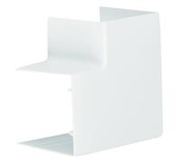 Angle plat variable lifea pour LF/LFF60060 h 60mm x p 60mm RAL 9016 Pure - HAGER LFF6006059016