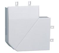 Angle plat variable pour moulure DLPlus 32x12,5mm - blanc
