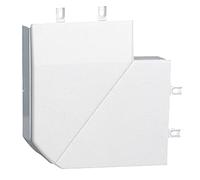 Angle plat variable pour moulure DLPlus 75x20mm - blanc
