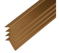 angle protection Protections D'angle En Acier Inoxydable 304, Garniture De Protection Murale Métallique À 89 Degrés Pour Armoires De Cheminée, Bande De(B,L 120 X W 3cm)