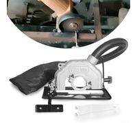 Angle réglable pour meuleuse de 100 à 125 tailles pour meuleuses avec contrôle de la profondeur de coupe anti-poussière et réglage de l'angle flexible de 0 à 45 degrés pour des coupes précises