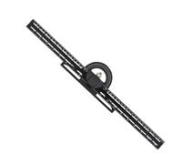 Angle Ruler, Combination Angle Ruler, Adjustable Measuring Square, 360 Degree Protractor, Adjustable 360 Degree Angle Ruler Combination Protractor Tool for Engineers and Joiners